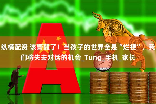 纵横配资 该警醒了！当孩子的世界全是“烂梗”，我们将失去对话的机会_Tung_手机_家长